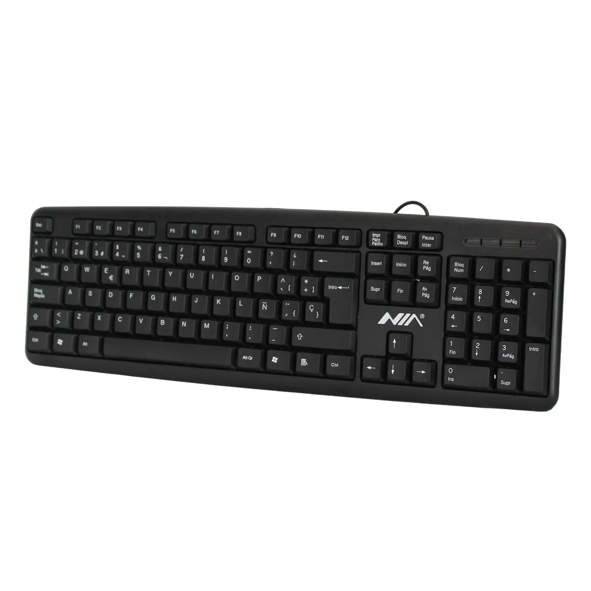 Teclado Resistente Con Diseño Ergonómico