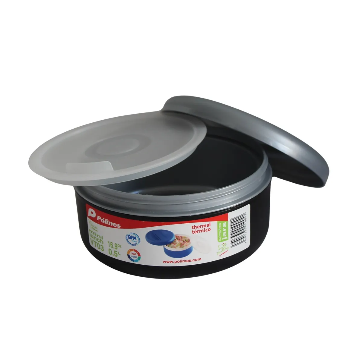 Termo Portatil Comida Caliente 0.5L Conserva Sabor