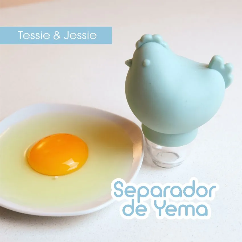 Separador De Yemas Verde Menta Gallina Tessie & Jessie