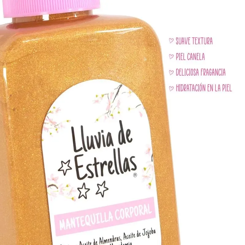 Mantequilla Corporal Lluvia De Estrellas Mini 200 Ml