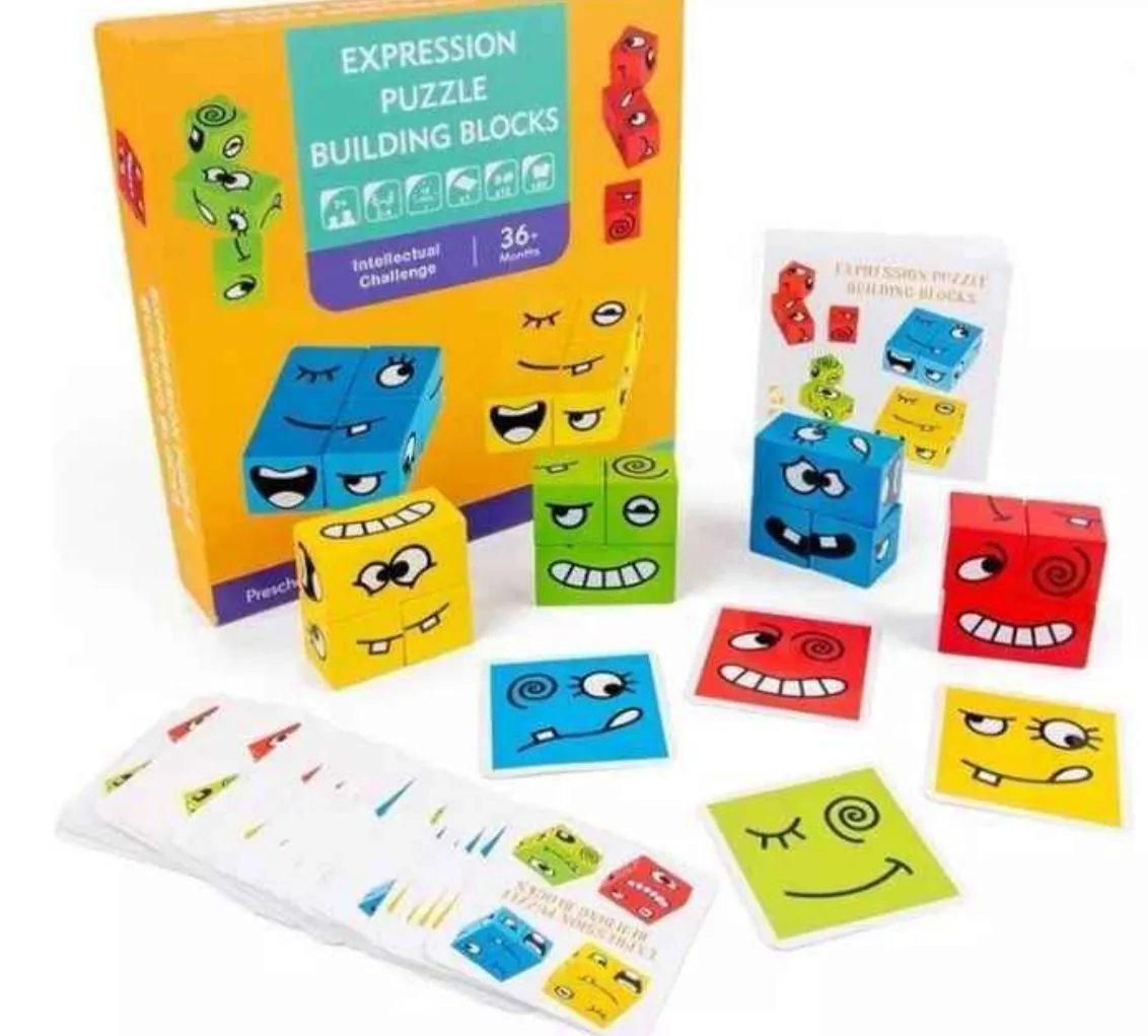 Juego De Mesa Cubo De Emociones 