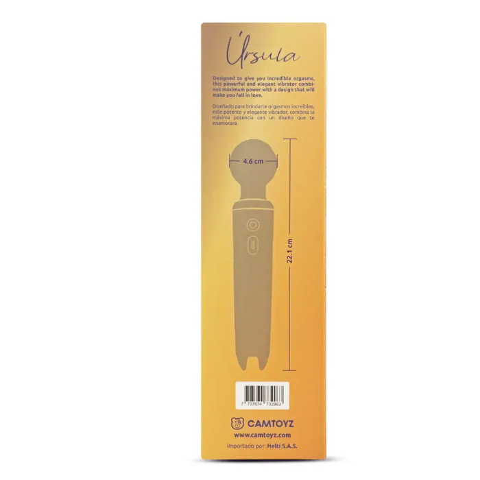 Hitachi Vibrador Masajeador Doble Motor Ursula 