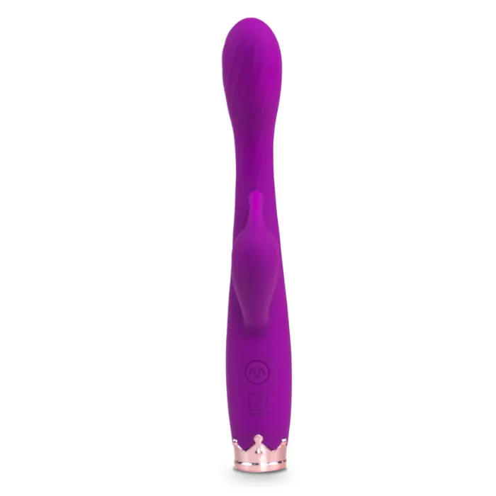 Vibrador Doble Estimulo Clitoris Y Punto G De Lujo Cleo 10 Modo De Vibracion (Recargable)