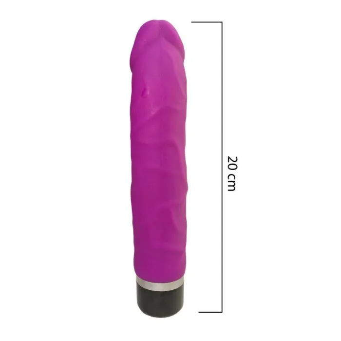 Vibrador Consolador Realista En Forma De Pene 12 Modos De Vibracion (Recargable)