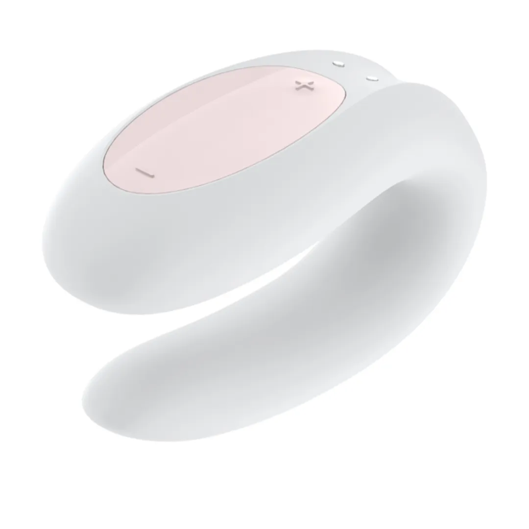 Satisfyer Vibrador Interactivo App Bluetooth Double Joy Blanco 