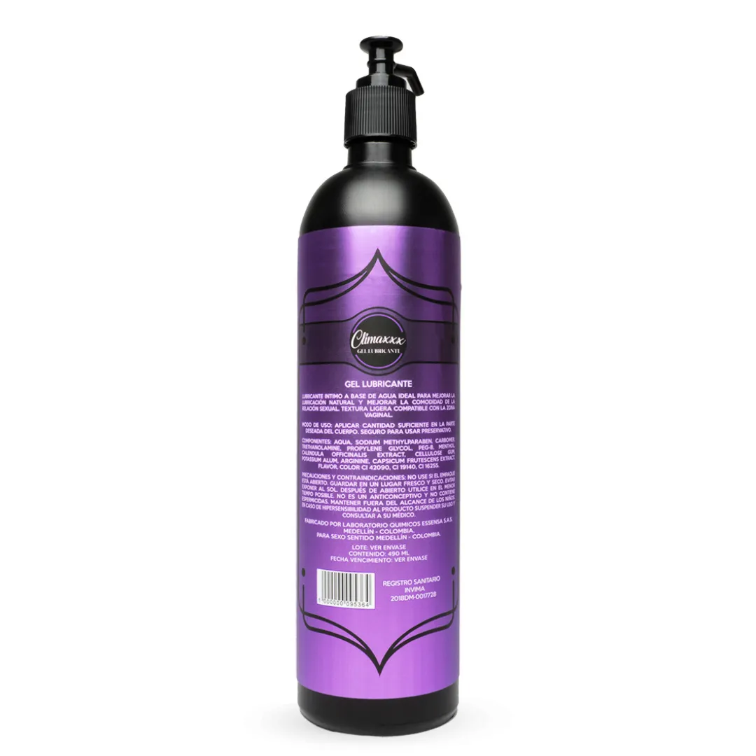 Lubricante Íntimo Tipo Cum Climaxxx 250 Ml