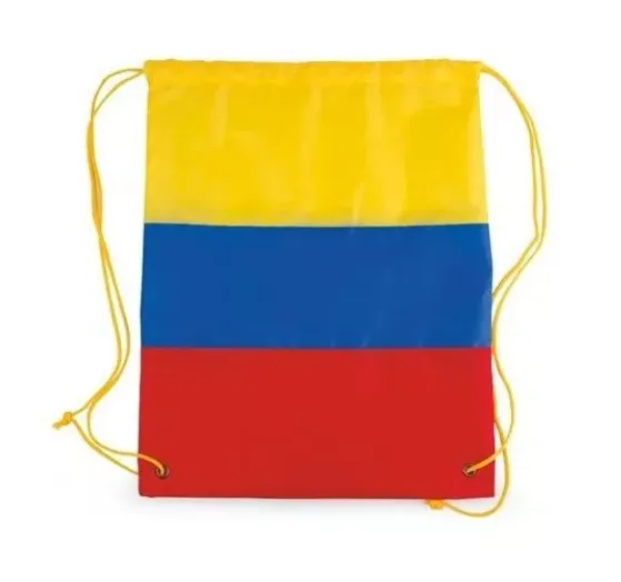 Bolso Mochila Maletin Colombia Con Cordon Para Ajustar