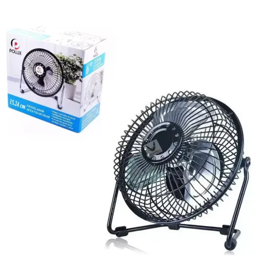 Ventilador Para Mesa Pequeño 15 Cms Alta Velocidad Portable Envio Gratis