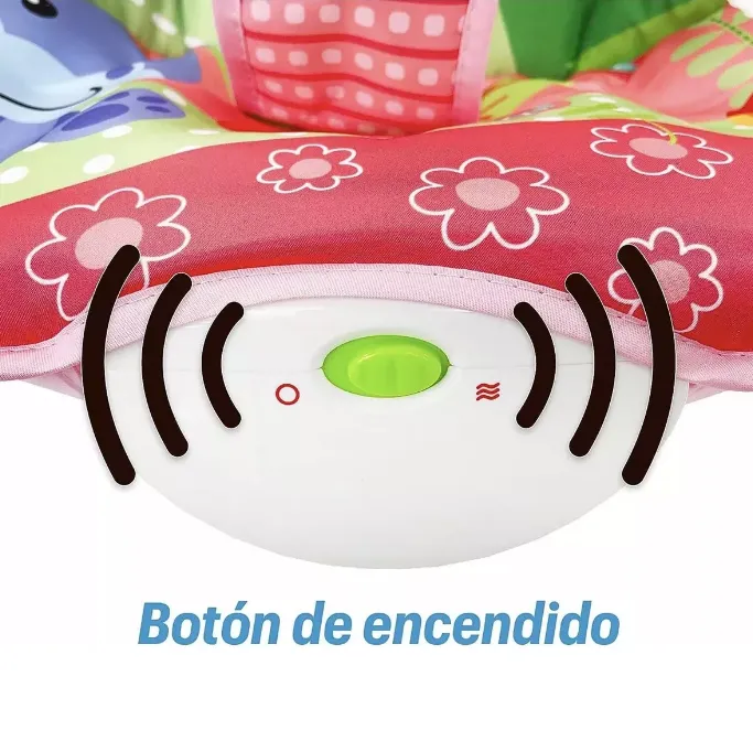 Silla Vibradora Mecedora Con Música Y Juegos Para Bebé Envio Gratis