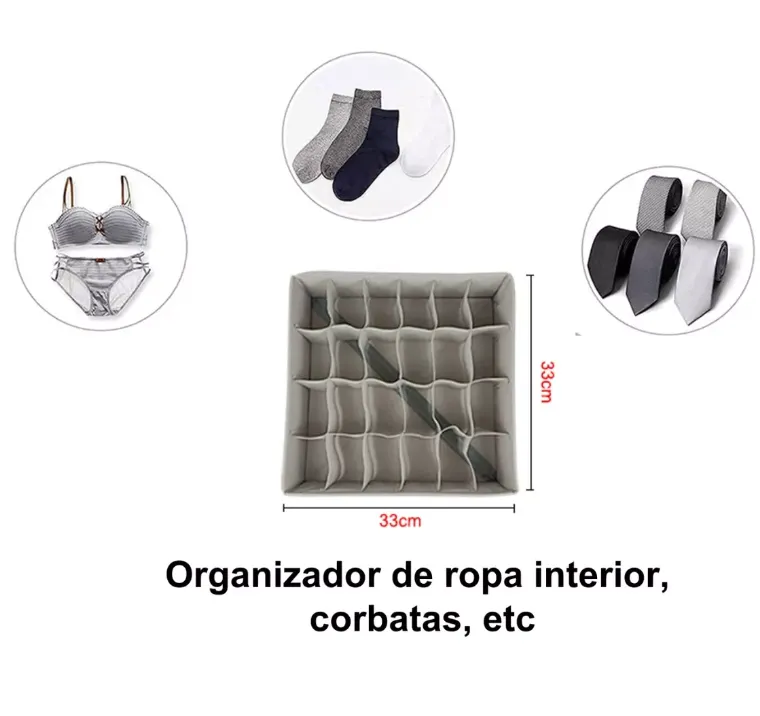 Organizador De Ropa Medias 24 Espacios Practico Envio Gratis