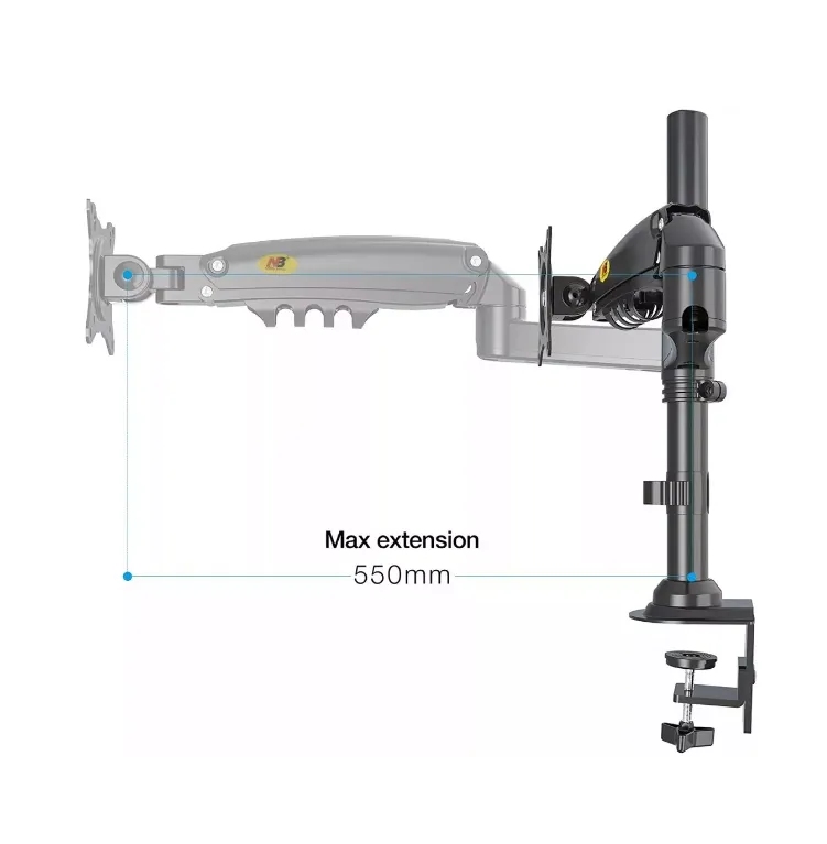 Soporte Ergonómico Para Monitores Y Portátil A Escritorio Envio Gratis