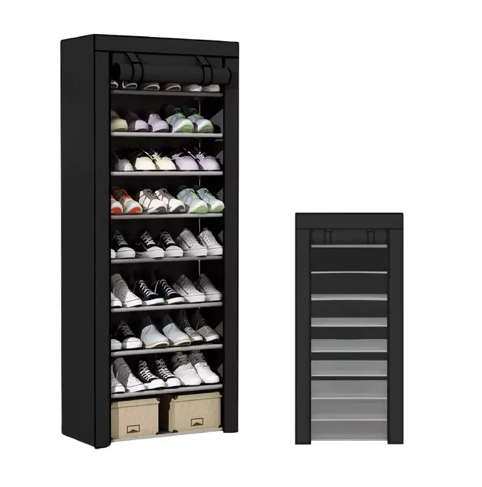 Mueble Zapatero Organizador Tela Con Forro 9 Niveles Armario Envio Gratis