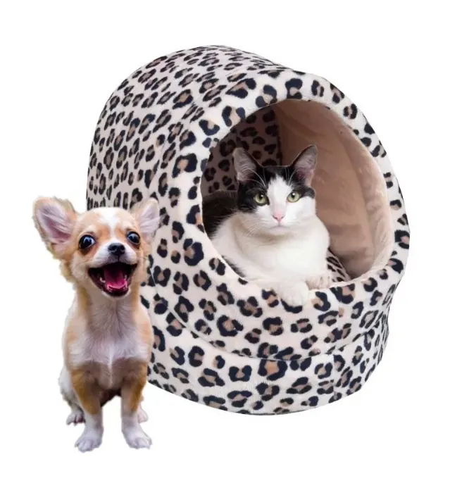 Cama Casa Perros Y Gatos Mascotas Print Envio Gratis