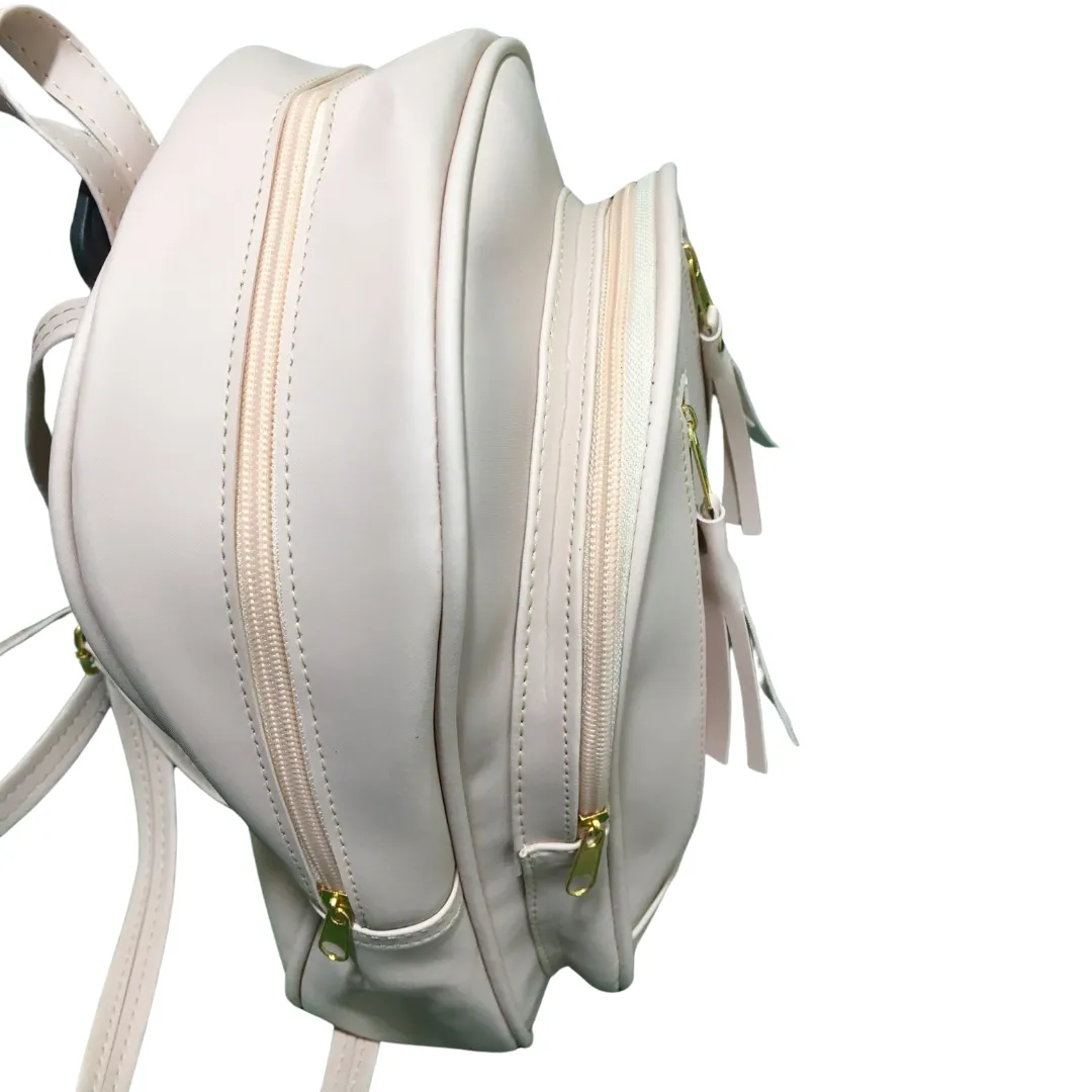 Bolso Morral Dama Chic Juvenil Beige (22158)