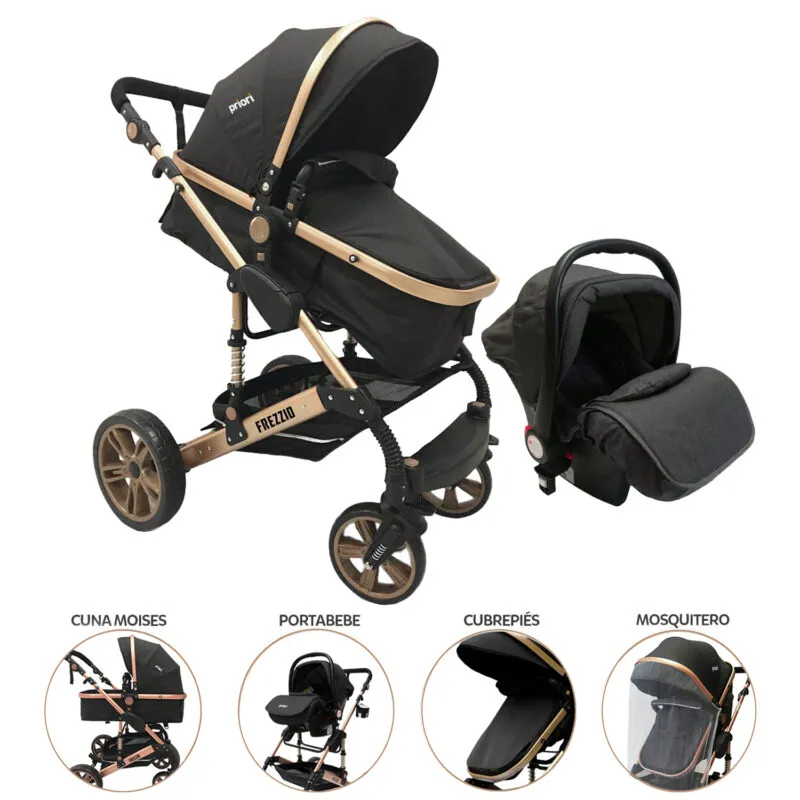 Coche De Bebe Con Porta Bebe 