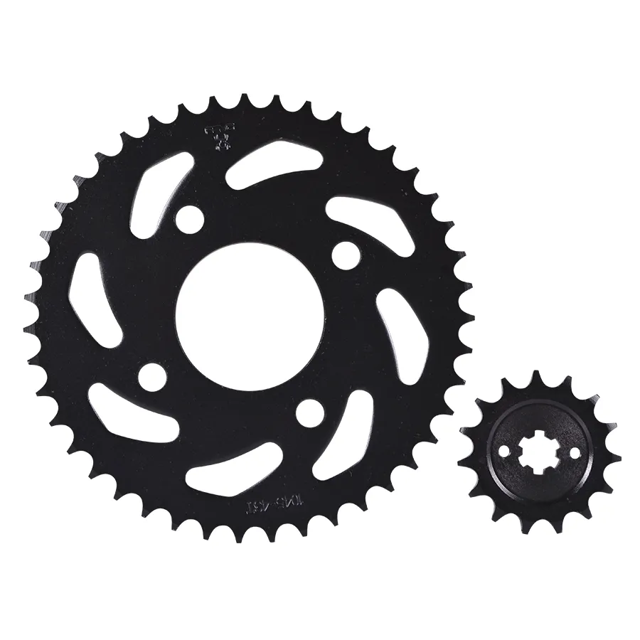 Kit Sprocket Spider 15X43 (428) Pulsar 135-125Ns-150Ns-160Ns-Discover 125St-150St /Revo_Kitx2