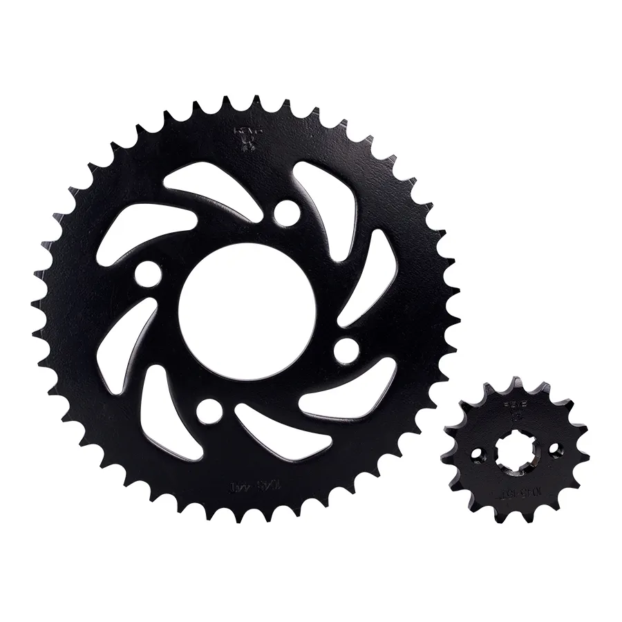 Kit Sprocket Spider 15X44 (428) Pulsar 180 Ii-V2009-Black Tec /Revo_Kitx2