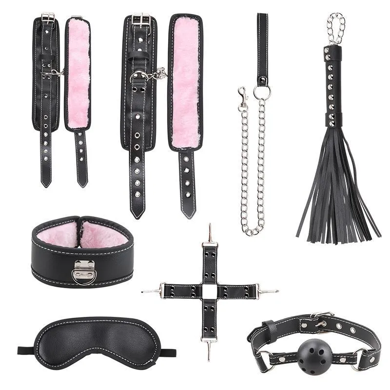 Kit Erotico Bondage Fiore Negro Camtoyz