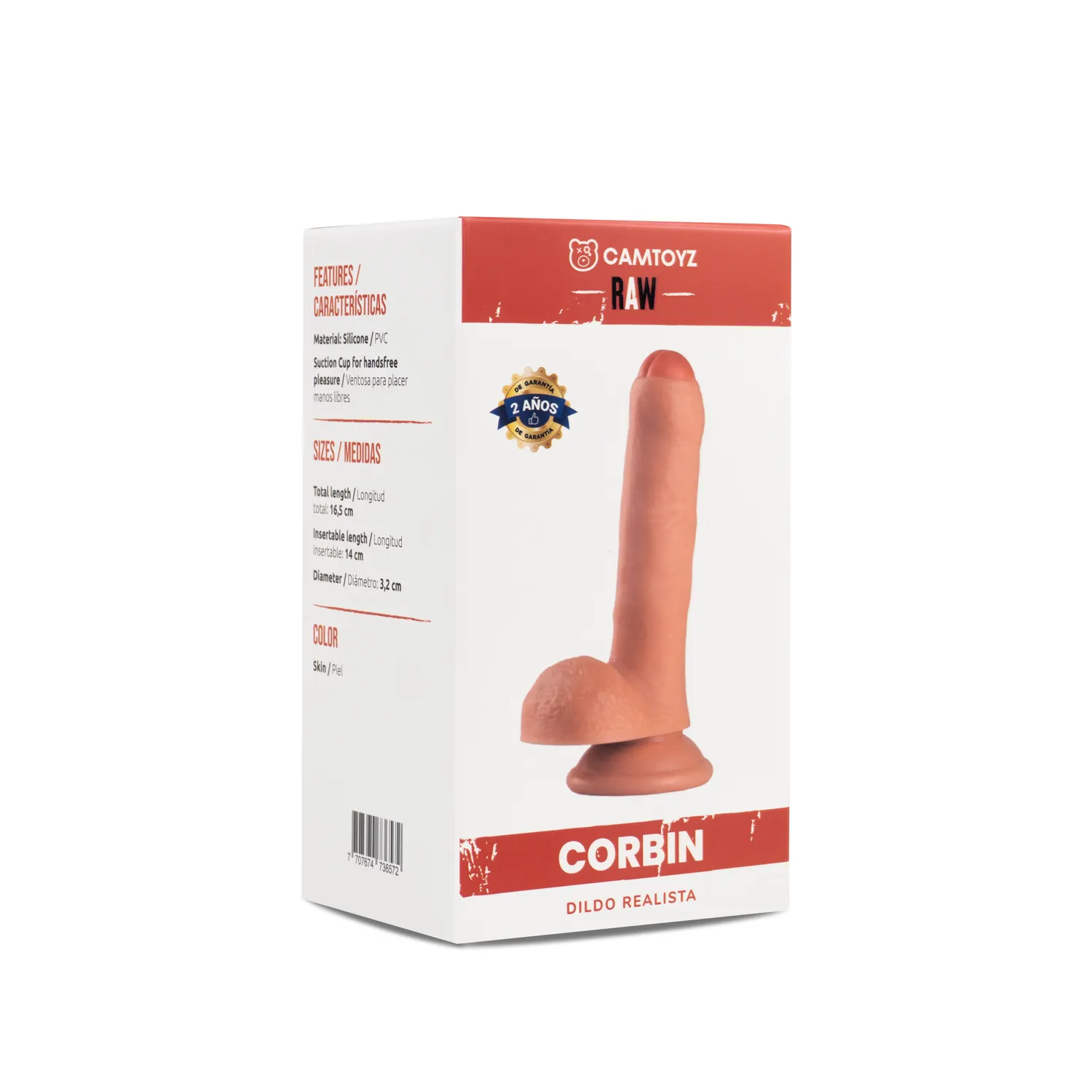 Dildo Realista Corbin Camtoyz