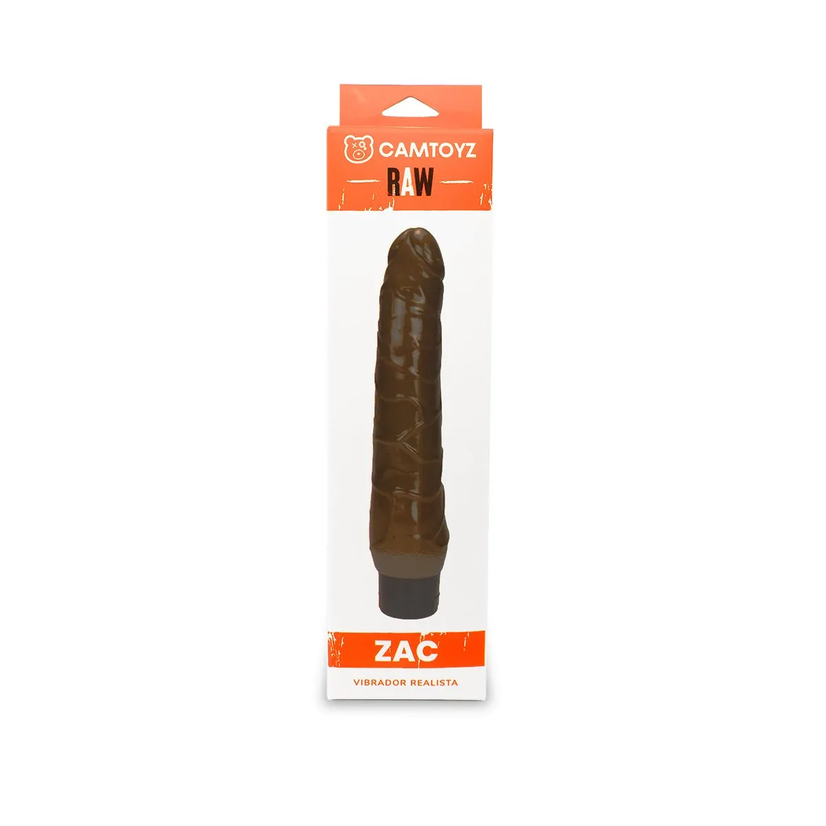 Vibrador Realista Zac Camtoyz Cafe