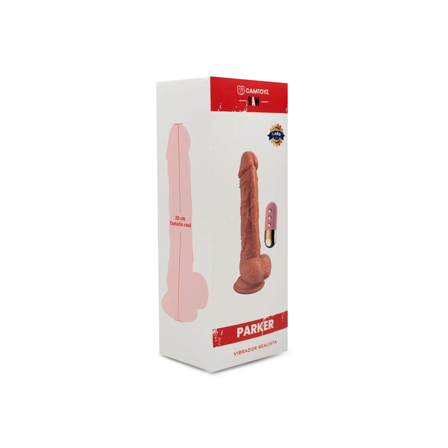 Vibrador Realista Parker Camtoyz