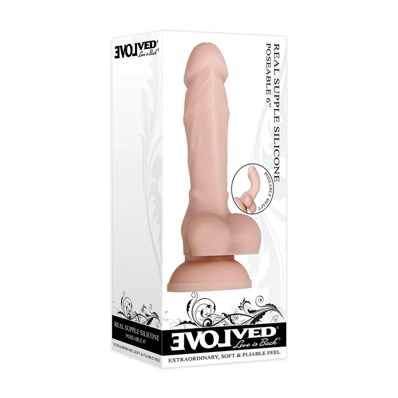 Dildo Realista Posable 15 Cm Evolved