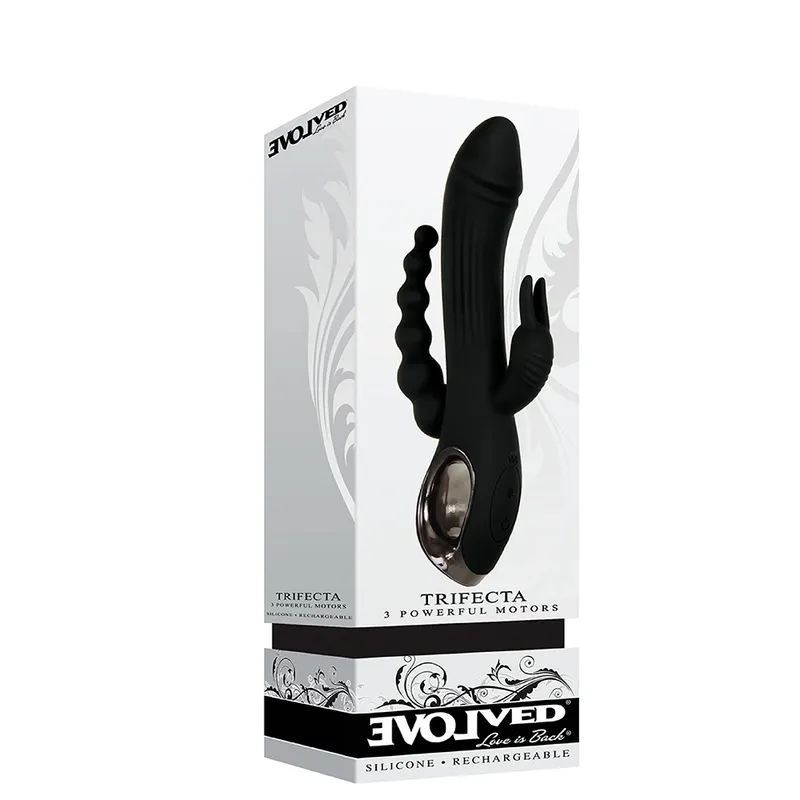 Vibrador De Triple Estimulación Trifecta