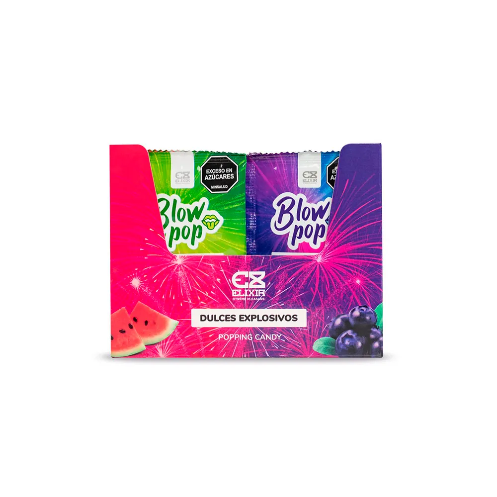 Blow Pop Caja x 24 Unidades Elixir