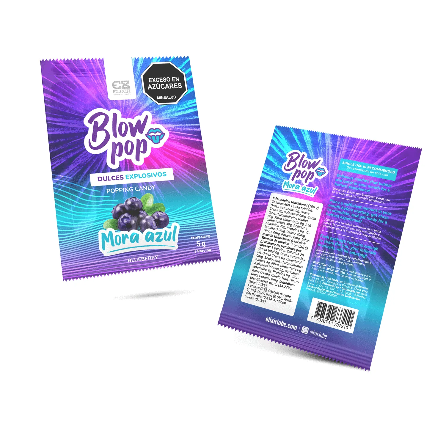 Blow Pop Caja x 24 Unidades Elixir