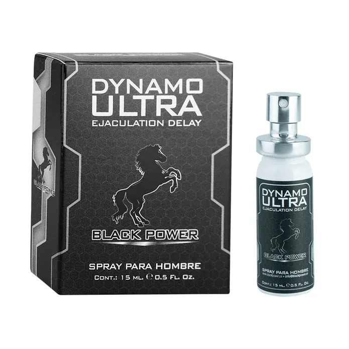 Retardante Dynamo Ultra Spray 15ml BLACK POWER