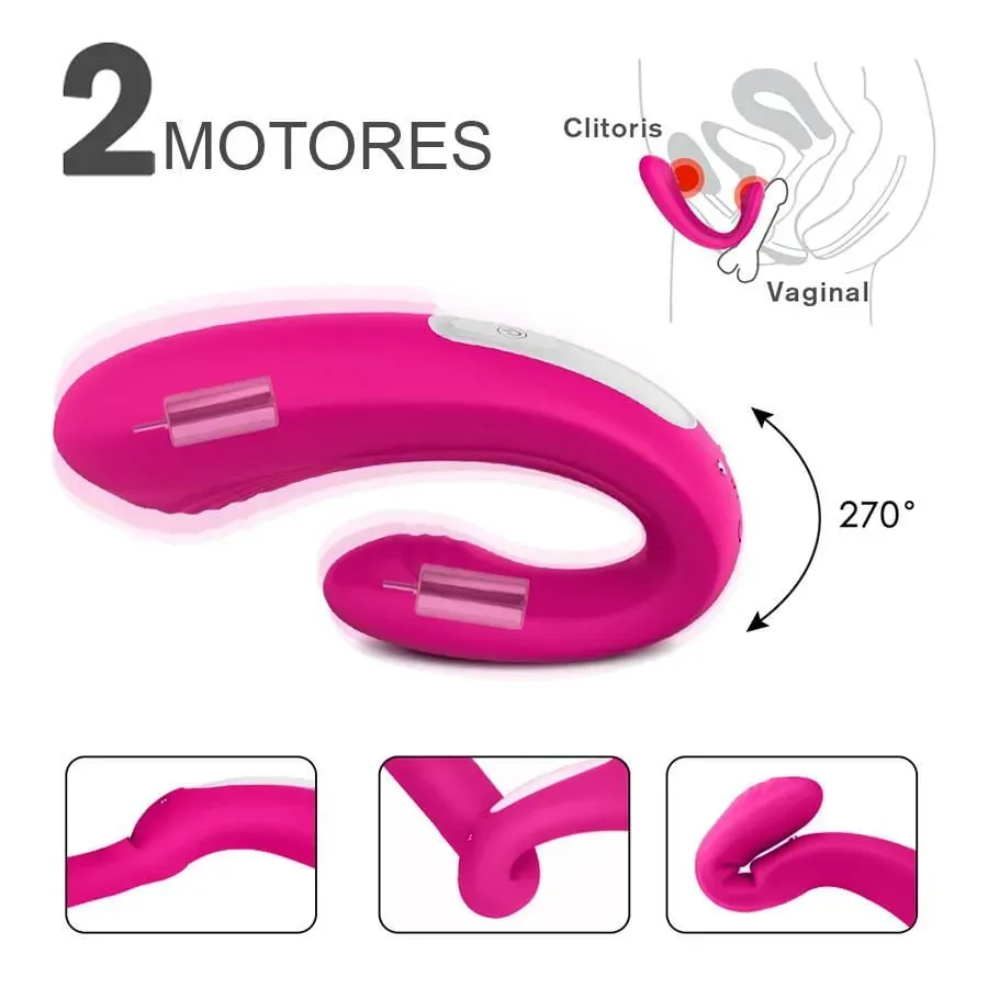 Vibrador Dual Enjoy RCT Shande