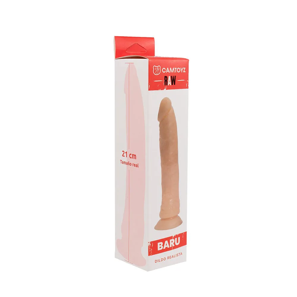 Dildo Realista Baru Morado 21 Cm Camtoyz