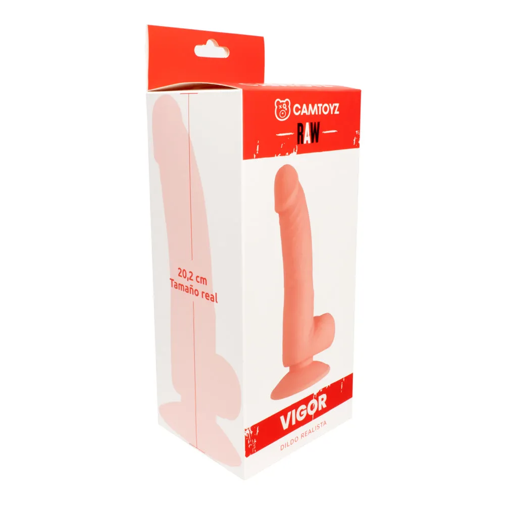 Dildo Realista Vigor 20.2 cm Cafe