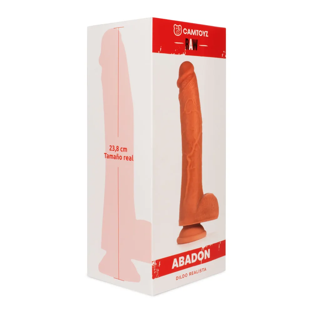 Dildo Realista Abadon 23.8 cm Camtoyz Piel