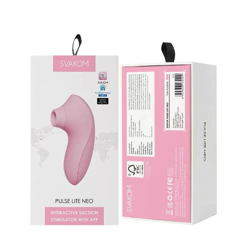 Succionador Pulse Lite Neo Rosado Svakom