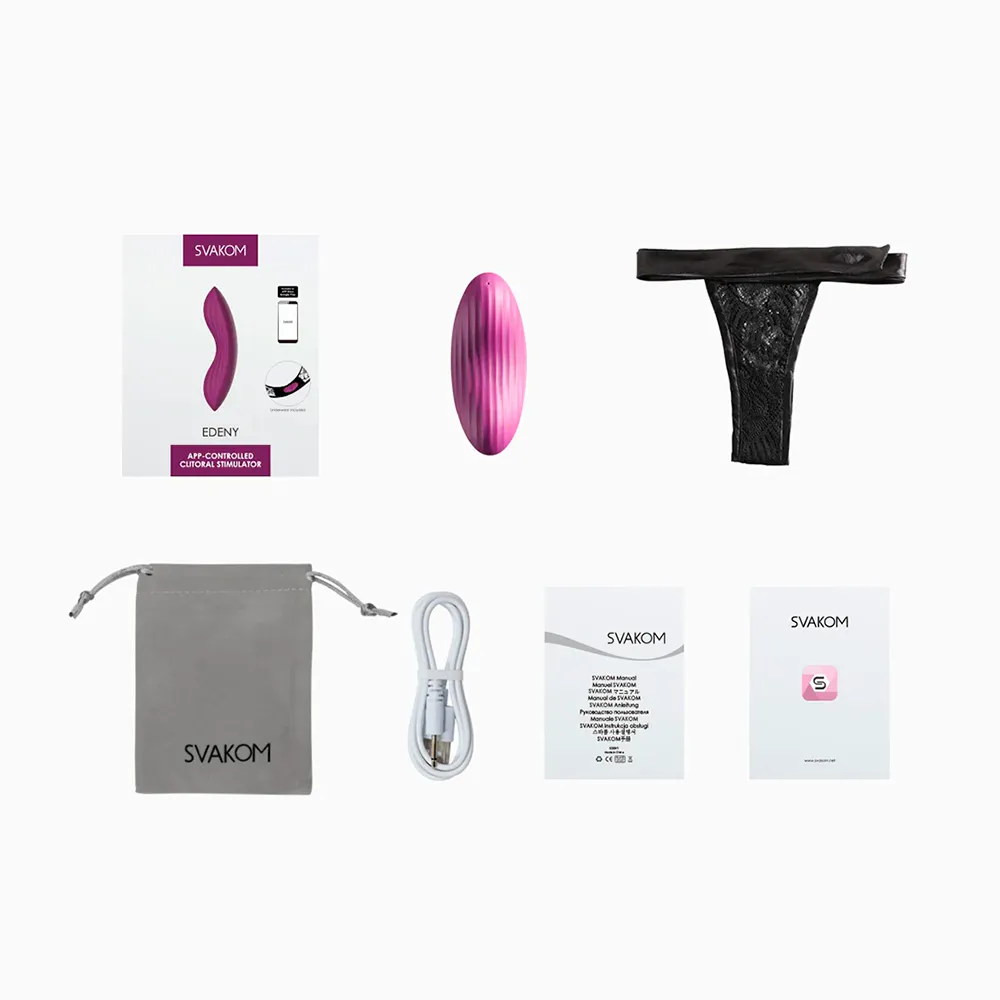 Vibrador Edeny Tanga Morado