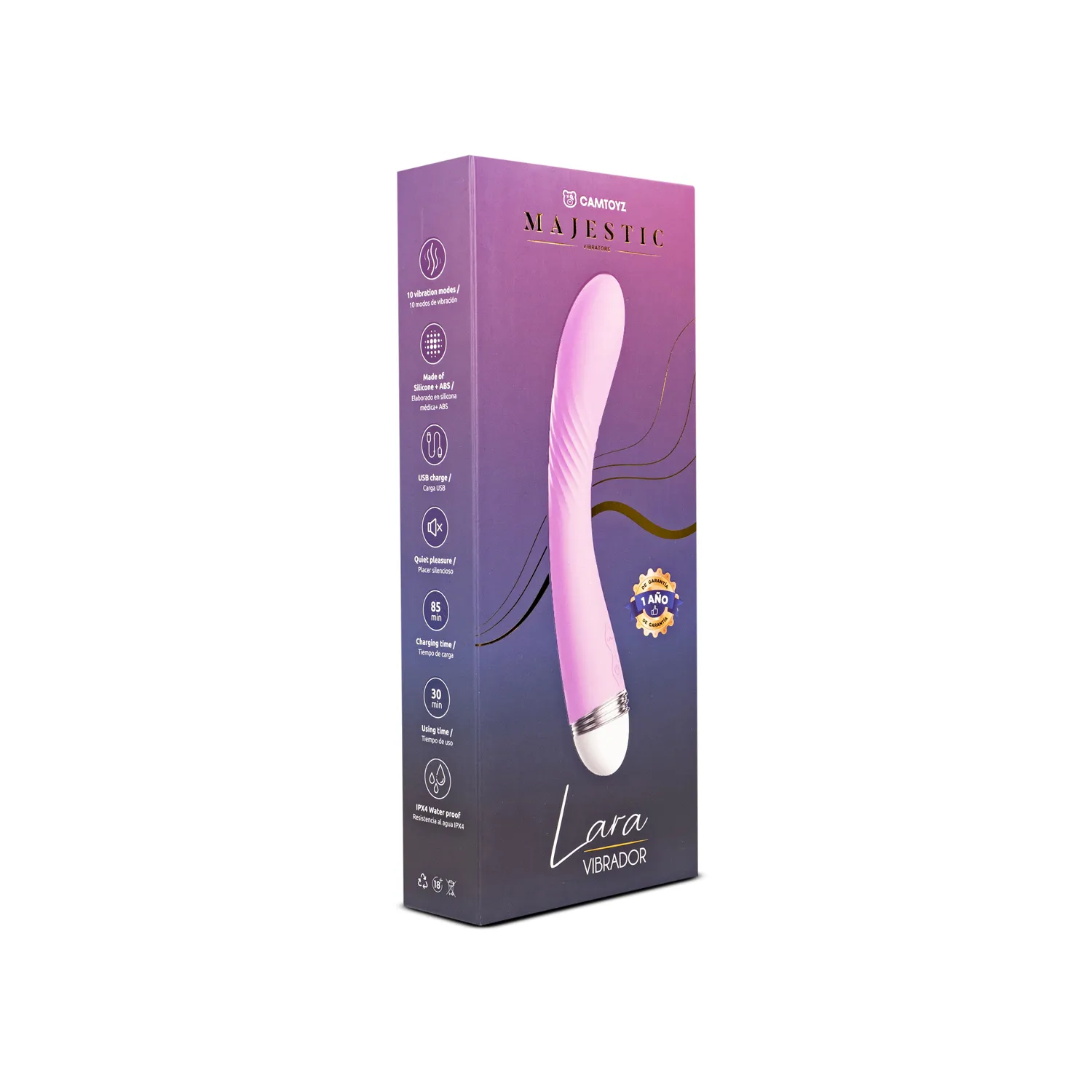 Vibrador Lara Magestic Camtoyz