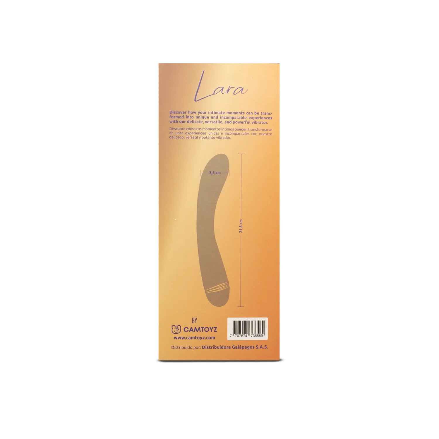 Vibrador Lara Magestic Camtoyz