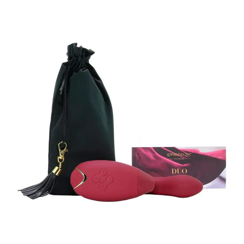 Vibrador y Succionador de Clítoris Womanizer Duo