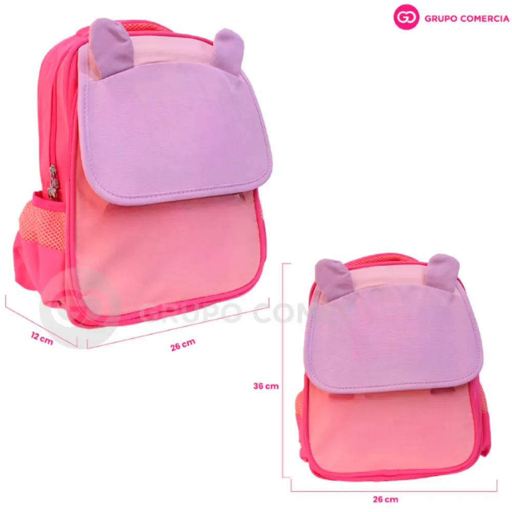 Morral Maleta Pequeña Cocodrilo Escolar Para Niños 7 Litros