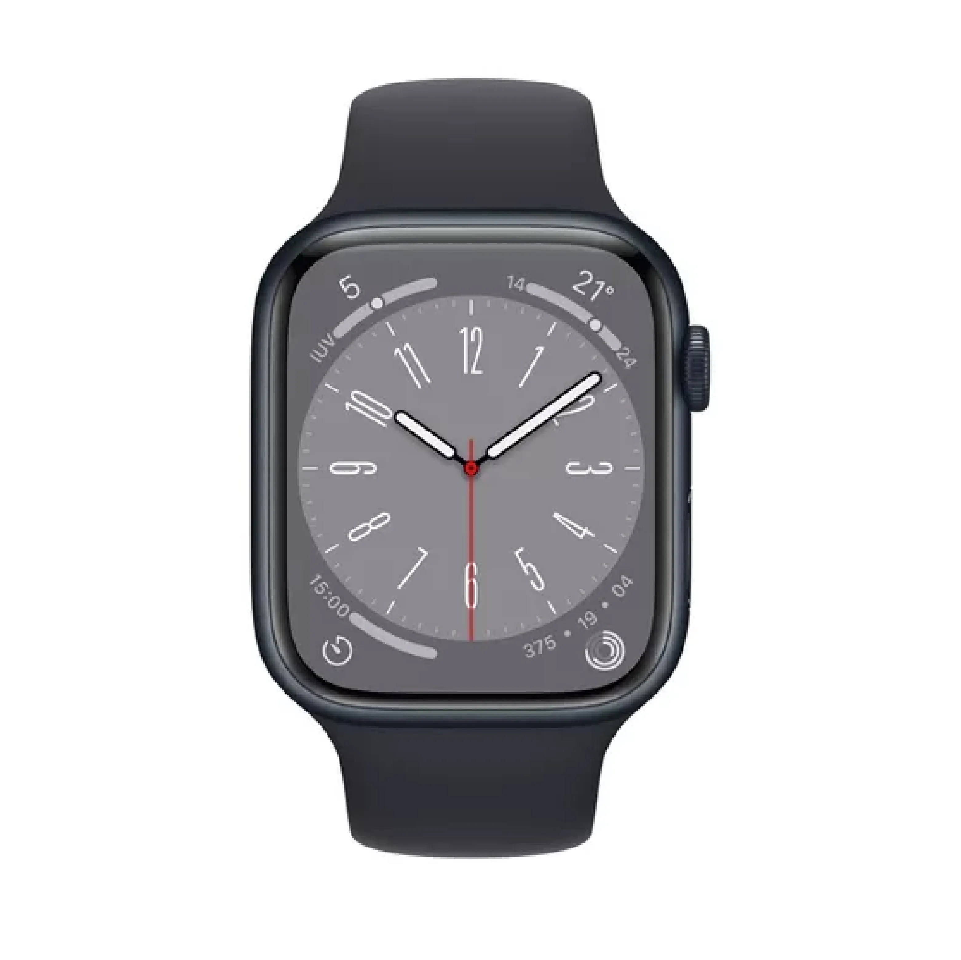 Apple Watch Replica Exacta Alta Calidad Negro 45 mm