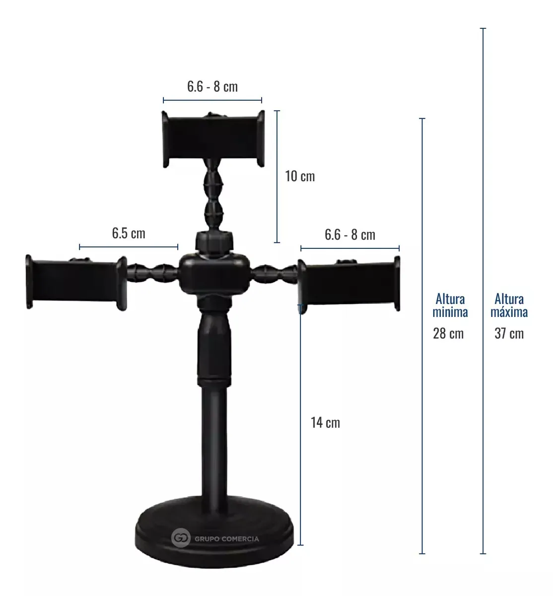 Holder Soporte Para Celulares Stand Profesional Multifunción