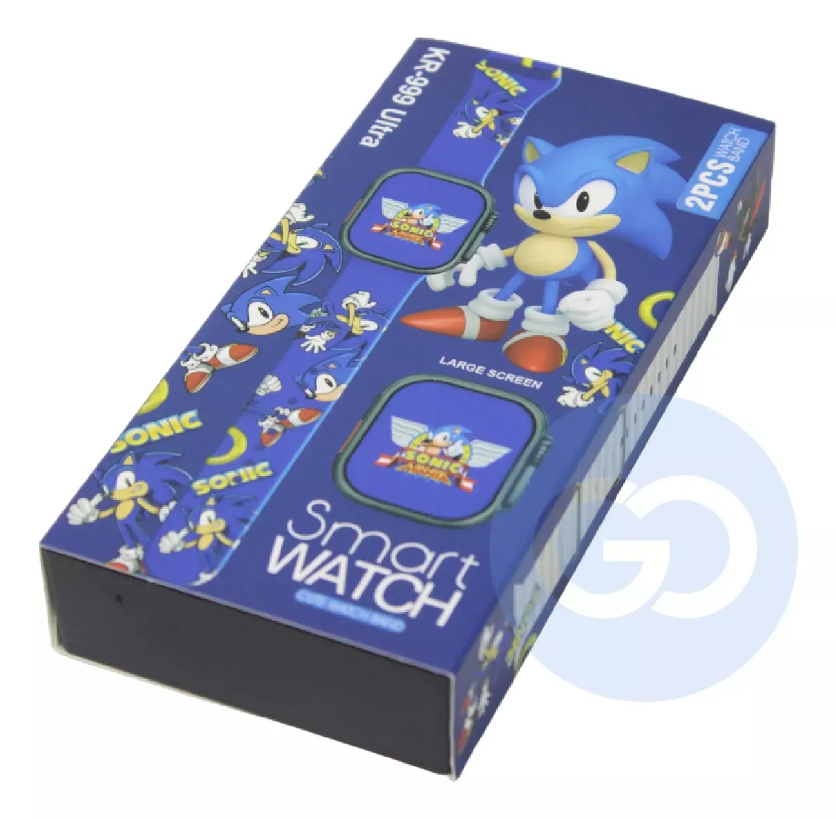 Smartwatch Para Niños Carga Inalámbrica Diseño De Sonic