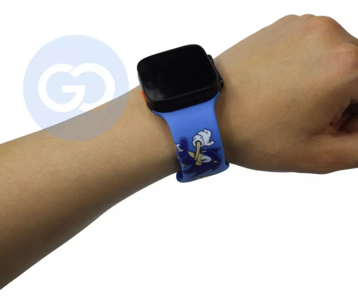 Smartwatch Para Niños Carga Inalámbrica Diseño De Sonic