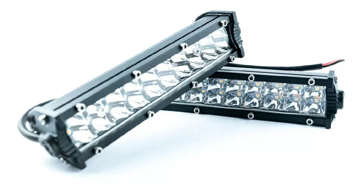 2 Exploradoras Lineal 20 Led 4 Funciones 12.000 Lumens