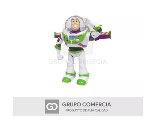 Buzz Lightyear, Juguete Camina Luz Y Sonido, Toy Story 26 Cm