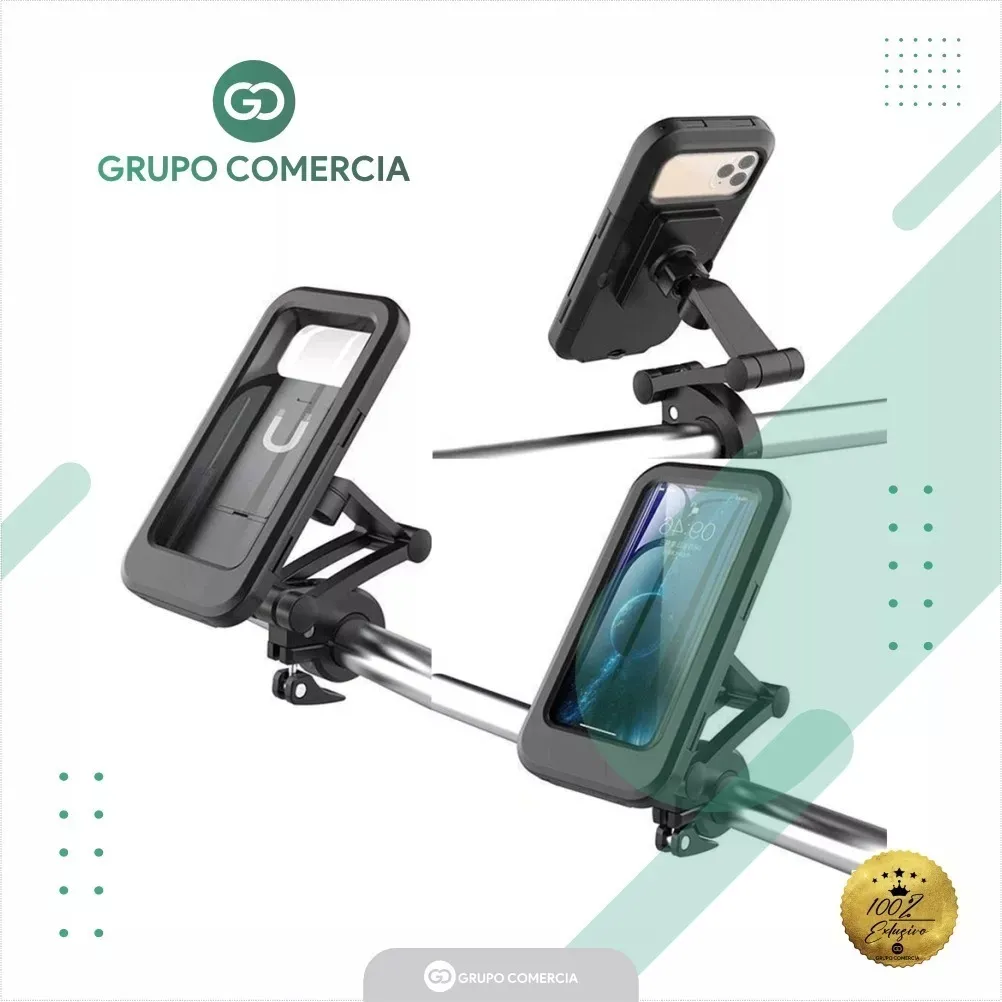 Holder De Celular Soporte Impermeable Moto Bicicleta