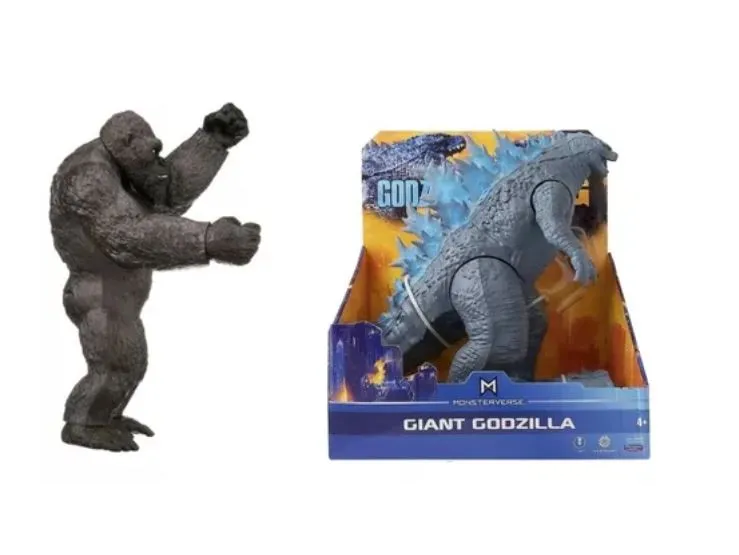 Juguete Blister De King Kong Vs Godzilla 2 Figuras