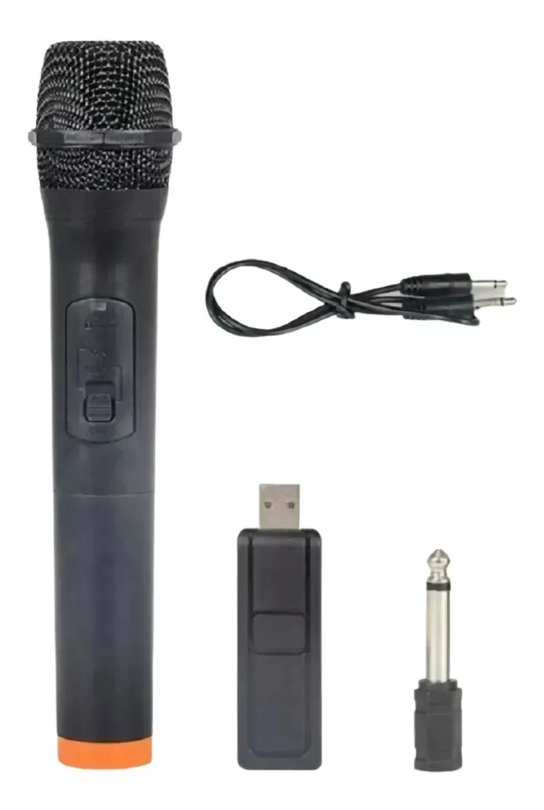 Microfono Inalambrico Profesional Con Receptor
