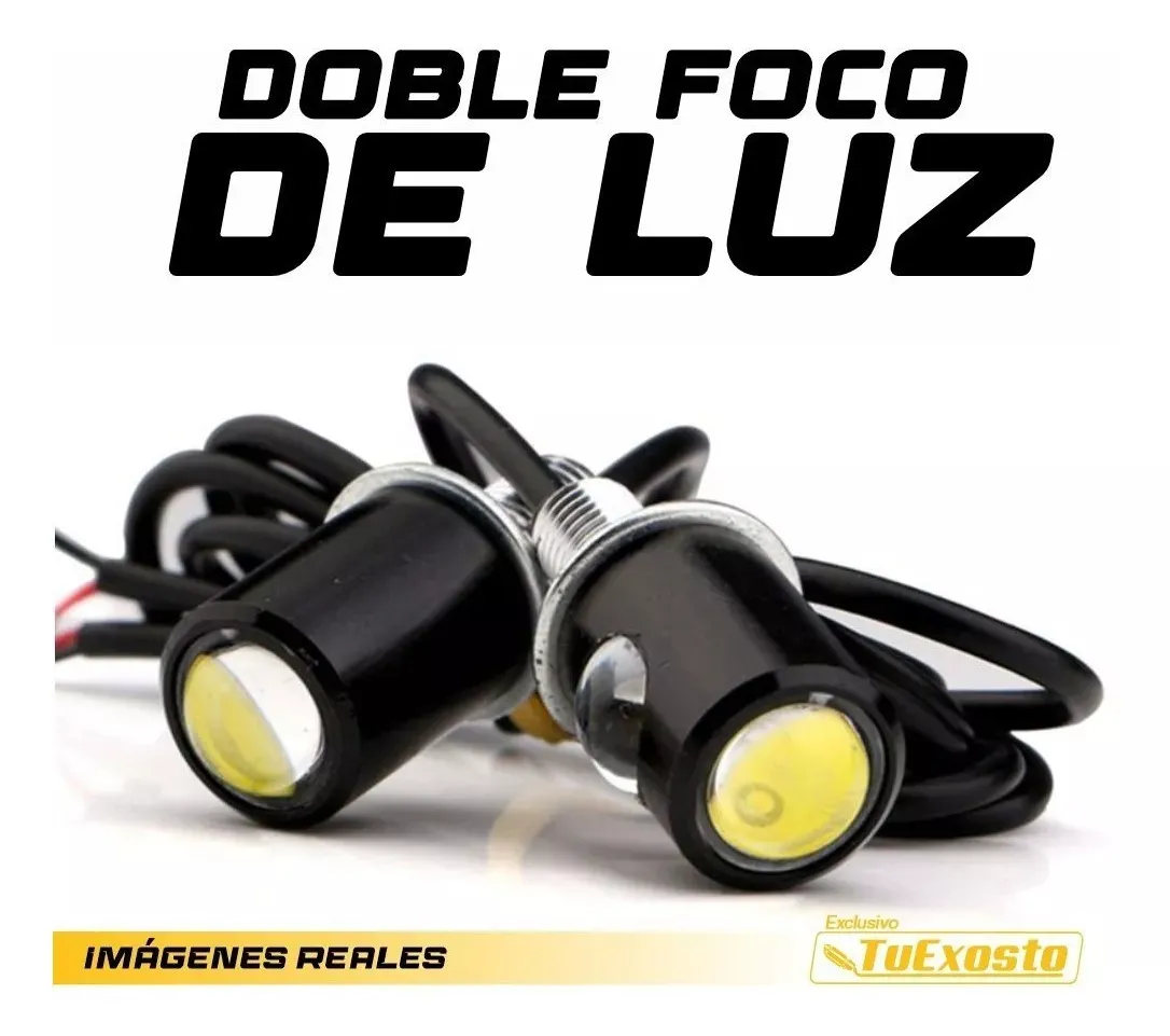 Exploradoras Ojos Aguila Luz Para Moto/carro Led Universal
